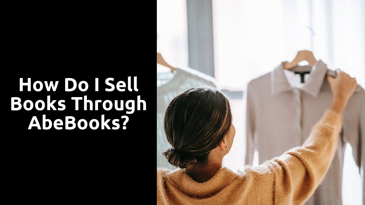 How do I sell books through AbeBooks?