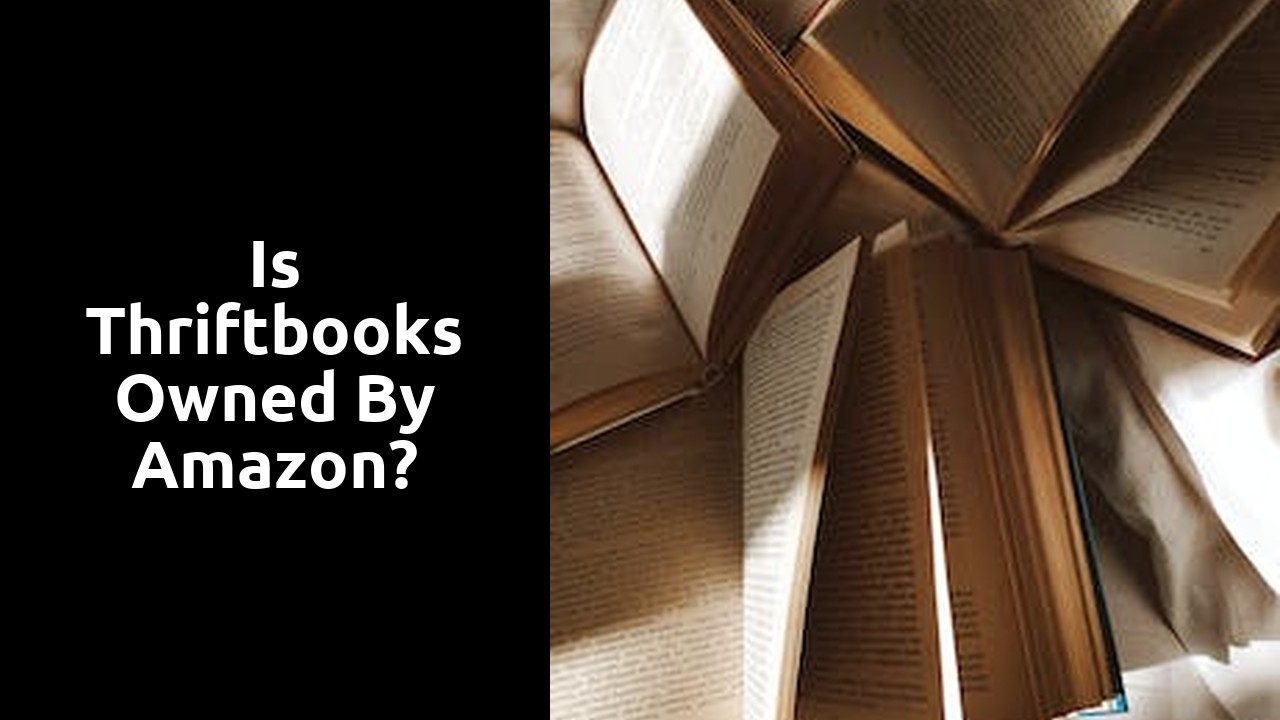 Is Thriftbooks owned by Amazon?